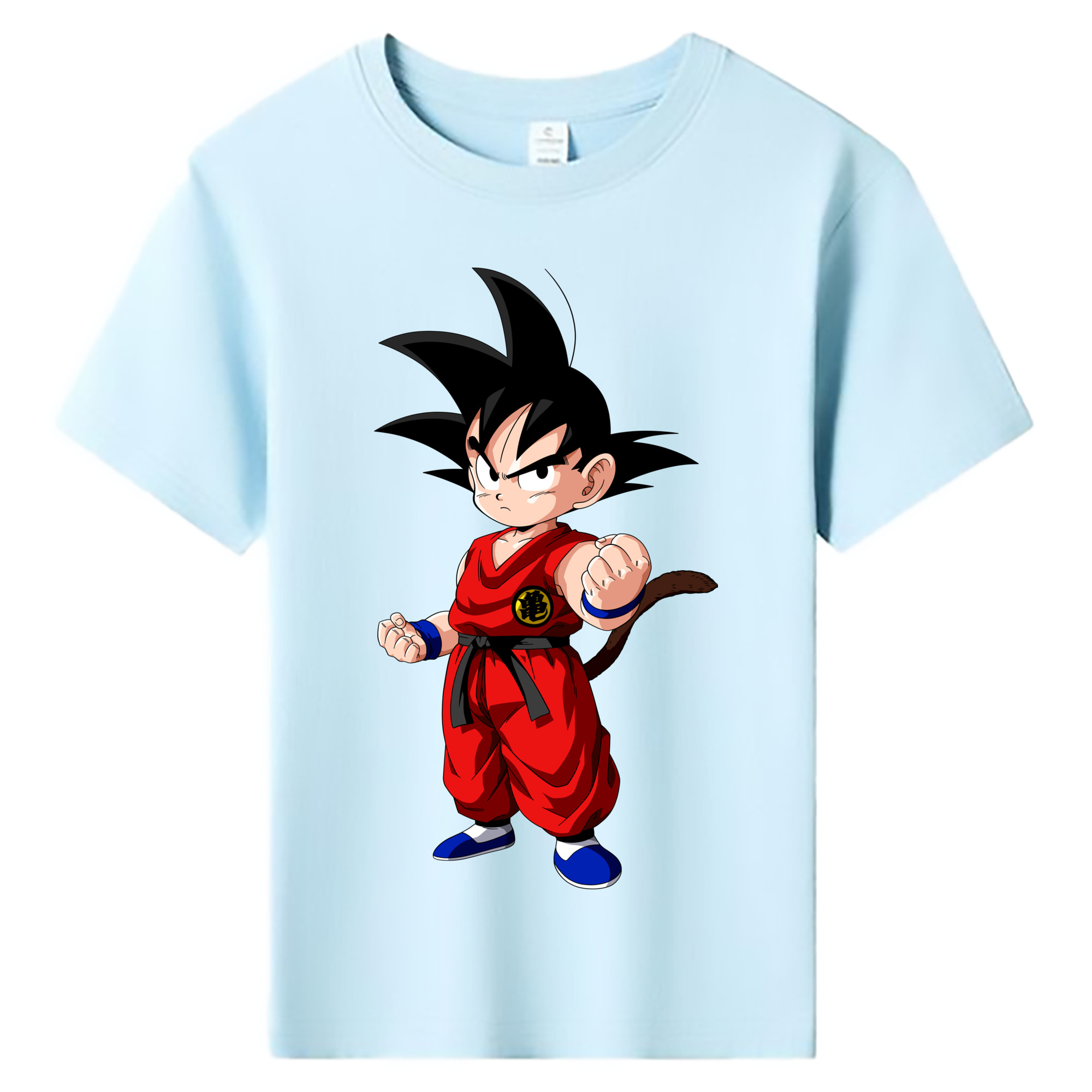 （画像用） ドラゴンボール 孫悟空（そん ごくう）Son Goku カカロット DRAGON BALL Kakarotto 綿100％キッズTシャツ（フロントプリント）